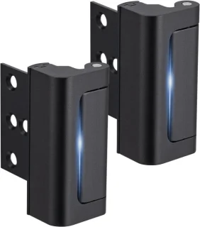 Deurslot 2 stuks - Zwart