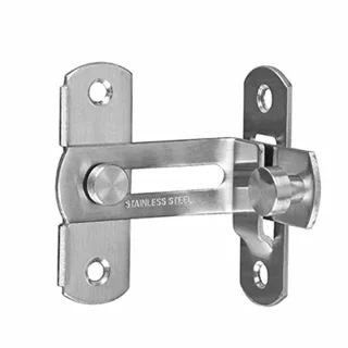 Deurslot 90° Schuifslot RVS