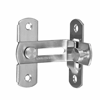 Deurslot 90° Schuifslot RVS
