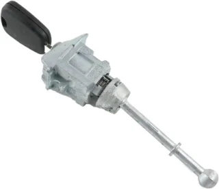 Deurslot actuator cilinder linker voorportier zwart