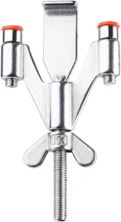 Deurslot Beveiliging - Veiligheidsslot Deurstopper - Extra Beveiliging - Zonder Boren - 10 x 6 x 25 cm - Zilverkleurig