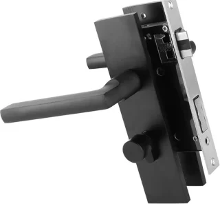 Deurslot Hendelset Zwart 35-45 mm