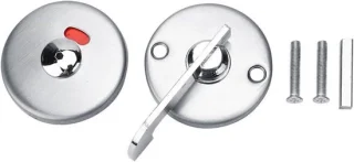 Deurslot Indicator Privacyslot Zilvergrijs
