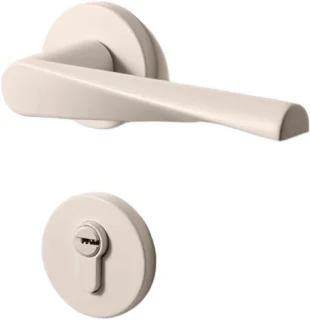 Deurslot kamerdeurslot handgreepslot beige