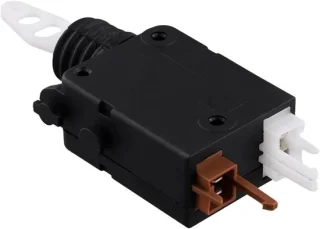 Deurslot motor 2pin zwart