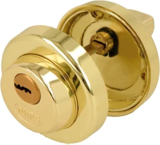 Deurslot privacy slot Ø52 mm goud