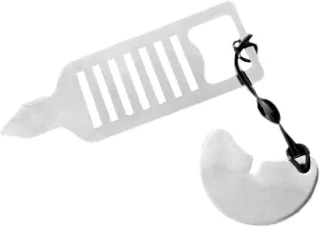 Deurslot Reis - roestvrij staal, 8 cm