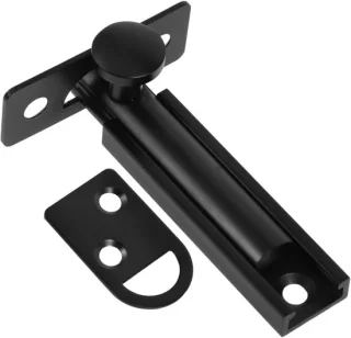 Deurslot sluiting latch zwart