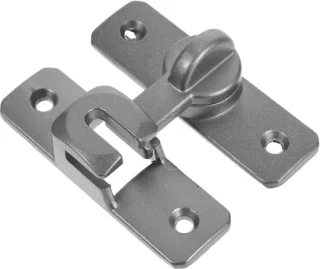 Deurslot veiligheidsbout 7,30 cm zilver