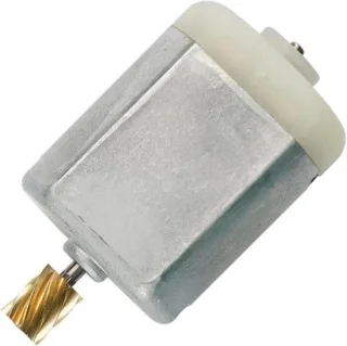 Deurvergrendeling motor actuator 10x10x10 mm zwart