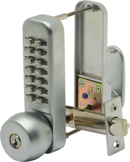 Digitaal deurslot - satijn-chroom