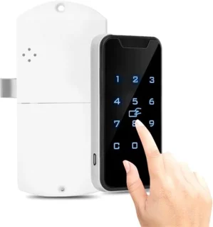 Digitaal kastslot, wit