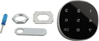 Digitaal toetsenbord slot 20mm zwart