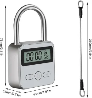 Digitale Tijdslot Hangslot
