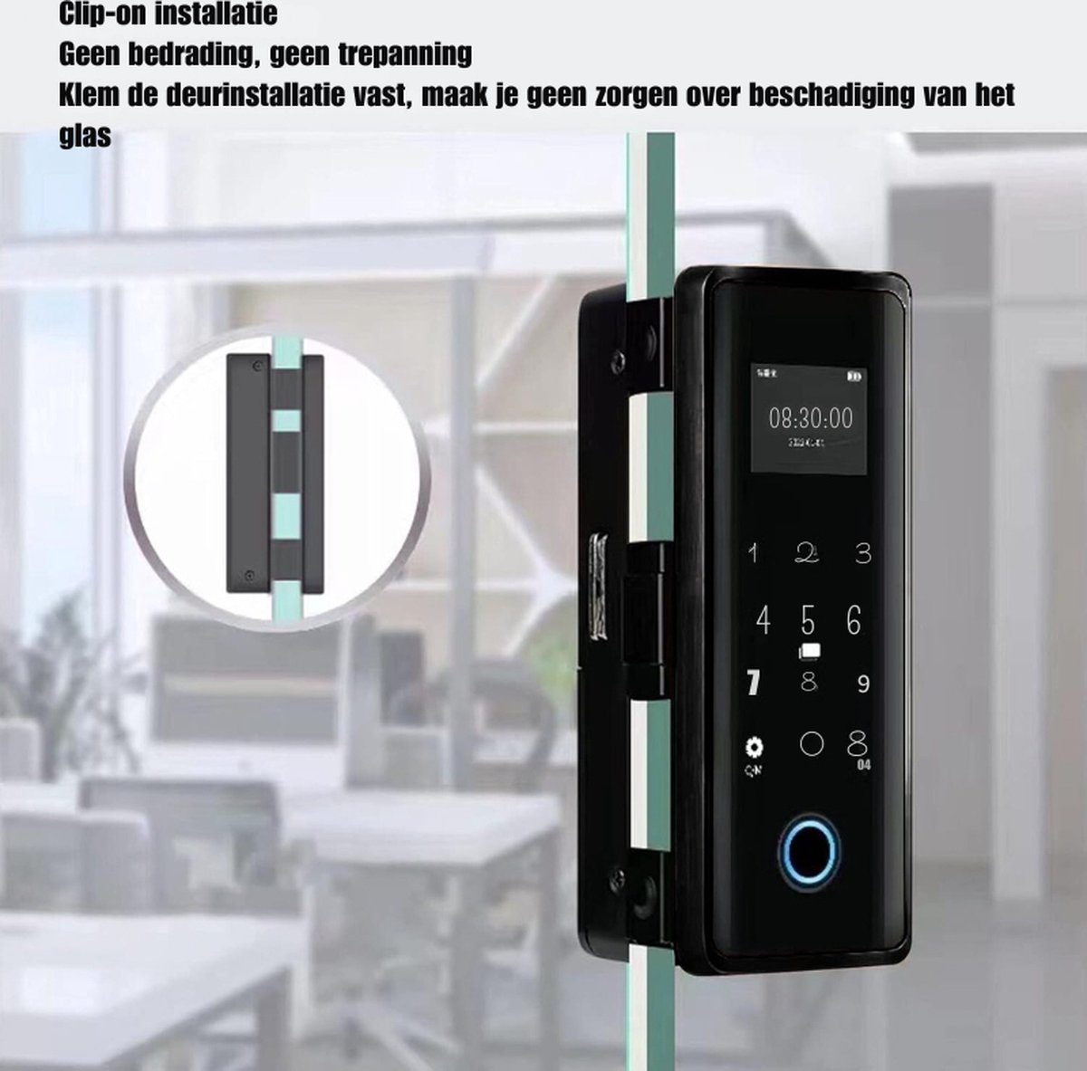 Digitale Vingerafdruk Deurslot Keyless Entry Biometrisch Slot