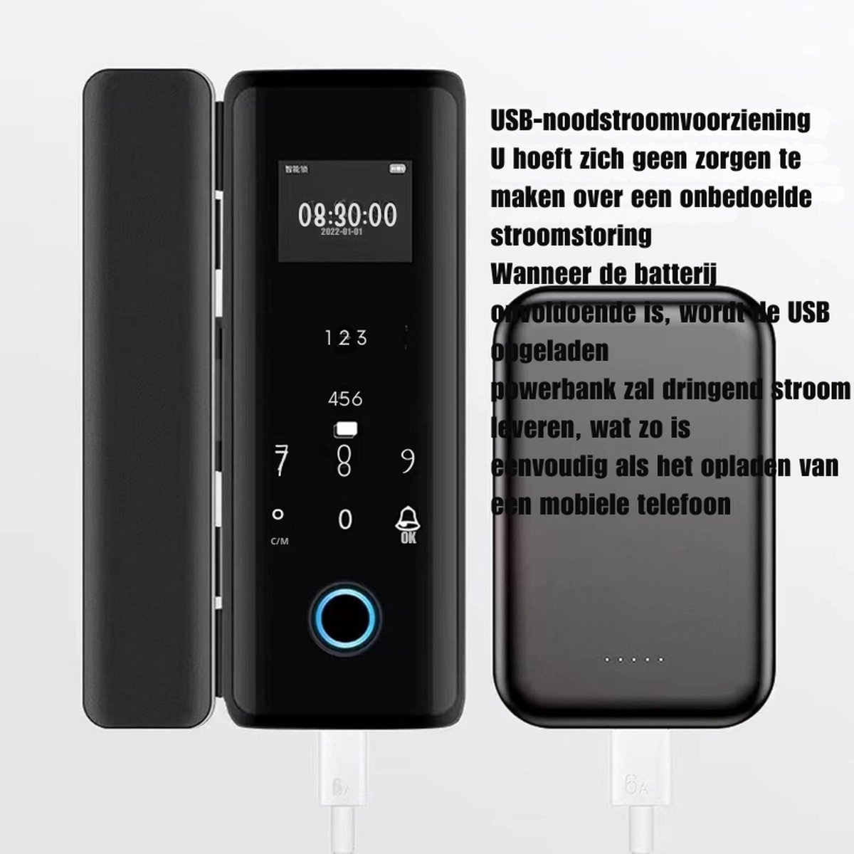 Digitale Vingerafdruk Deurslot Keyless Entry Biometrisch Slot