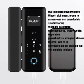 Digitale Vingerafdruk Deurslot Keyless Entry Biometrisch Slot