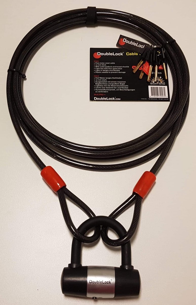 Doublelock Kabelslot 10mm x 5m