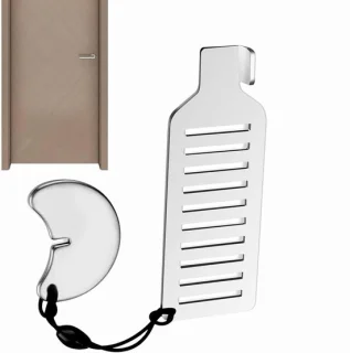 Dra lock 10 cm zilver