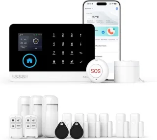 Draadloos thuisalarm wifi inbraakbeveiliging 16-delig