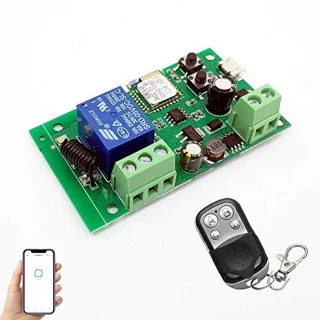 De Draadloze Smart Switch Relaismodule in één oogopslag