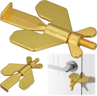 Draagbaar Deurslot 7,6 cm - Goud