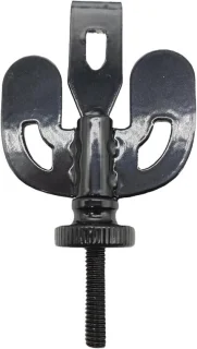 Draagbaar deurslot 9,5 x 5,2 cm zilver