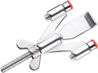 Draagbaar deurslot - 96 x 52 cm - zilver