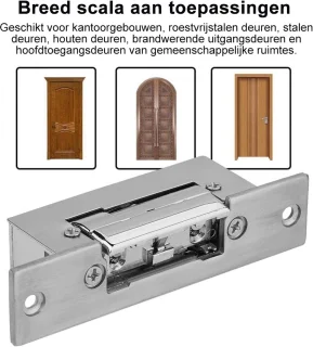 EGoods elektrisch verstelbaar slot smal ontgrendelingstype
