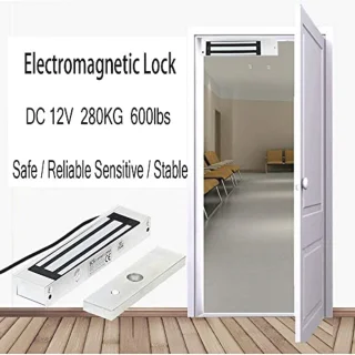 Electromagnetisch deurslot 280 kg (12V)