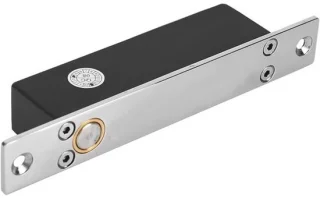 Elektrisch bevestigingsslot voor deur, buiten, IP66, zwart