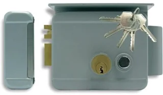 Elektrisch deurslot 12V metaalgrijs