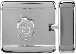 Elektrisch deurslot 4-11cm zilver