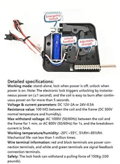 Elektrisch deurslot (elektromagnetisch)