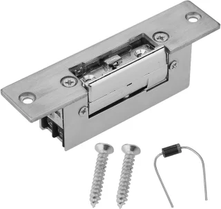 Elektrisch deurslot smal type zilverkleurig