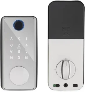 Elektrisch deurslot - zilver