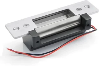 Elektrisch deurstopslot zilver