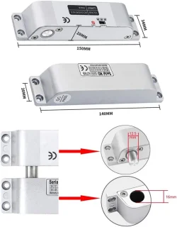 Elektrisch Dropboltslot 12V NC