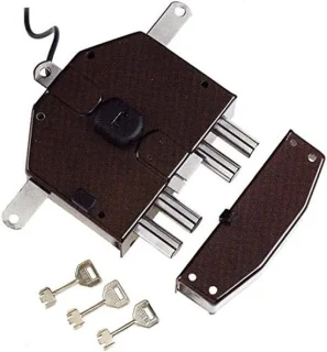Elektrisch insteekslot 60 mm bruin