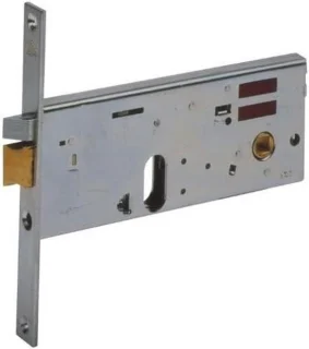 Elektrisch insteekslot 90 mm verzinkt