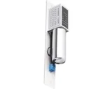 Elektrisch insteekslot, magnetisch deurslot, roestvrij staal, 20,5 cm, zilver
