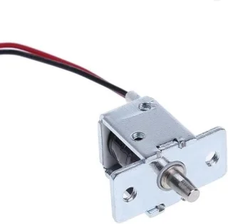 Elektrisch magneetslot 29x20x13 mm - Zwart
