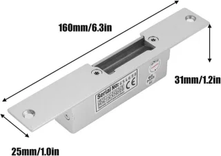 Elektrisch RVS Deurslot