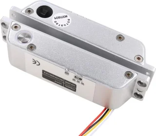Elektrisch slot 15 cm zwart