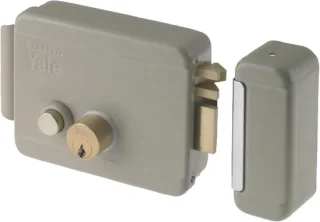 Elektrisch sluitmechanisme met verzinkte knop