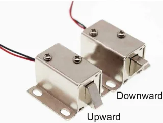 Elektrisch solenoïde slot 6/12V