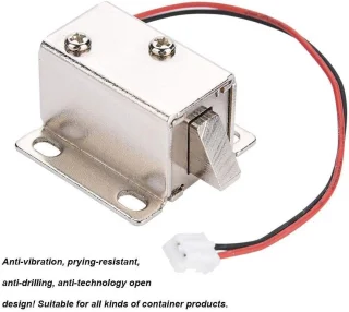Elektrisch solenoïde slot 6/12V