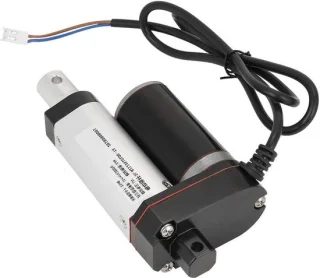 Elektrische lineaire actuator 1000N 35mm zilver zwart