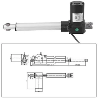 Elektrische lineaire actuator 12V 6000N
