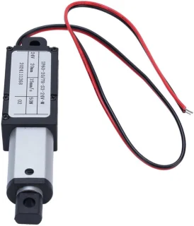 Elektrische lineaire actuator 20 mm slag zilver